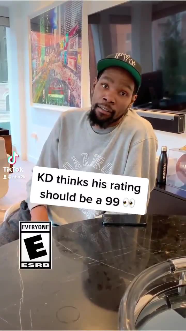 KD：我的2K能力值应该是99 我各方面能力都很强