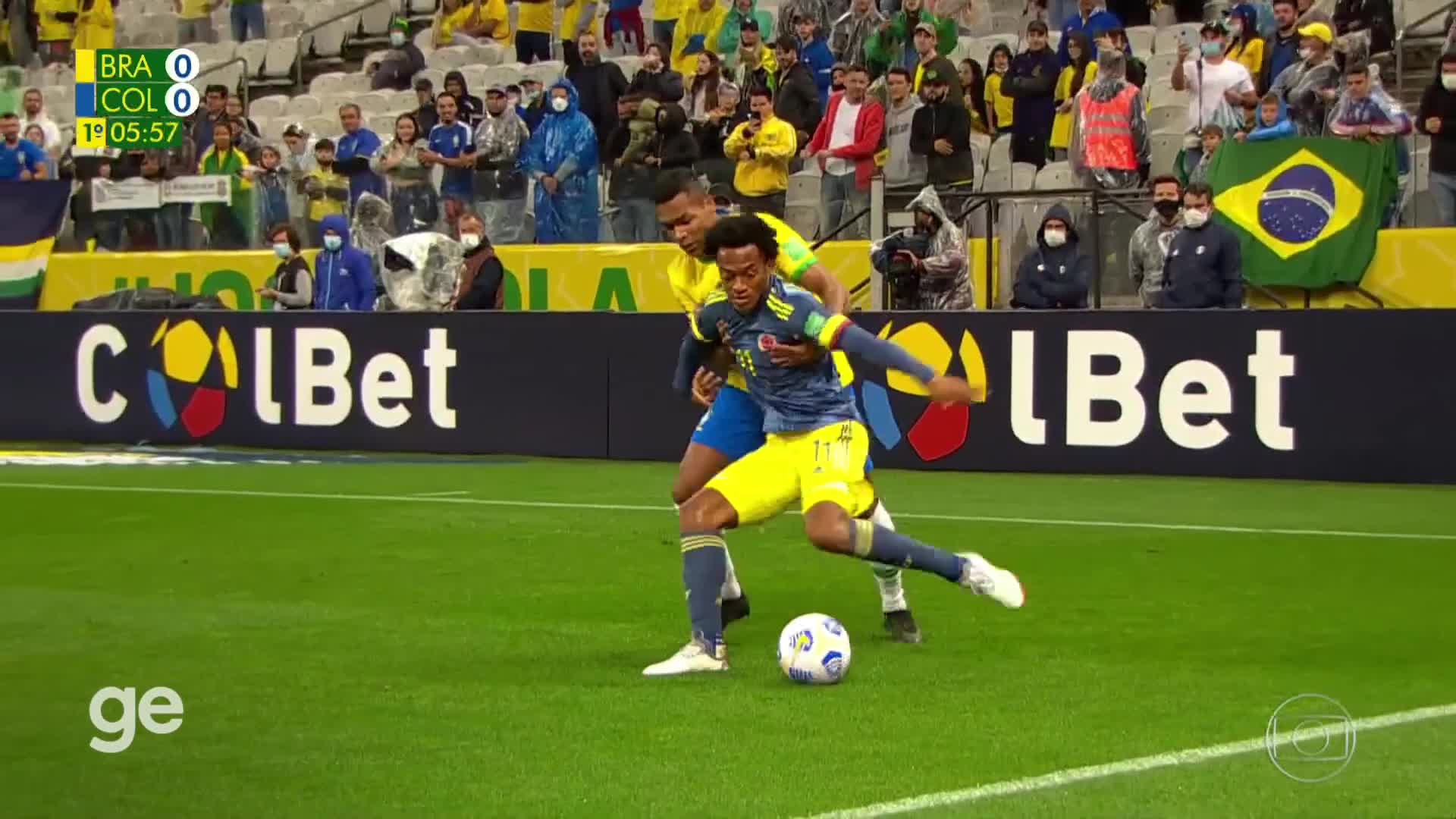 【集锦】世预赛-内马尔助攻帕奎塔破门 巴西1-0哥伦比亚