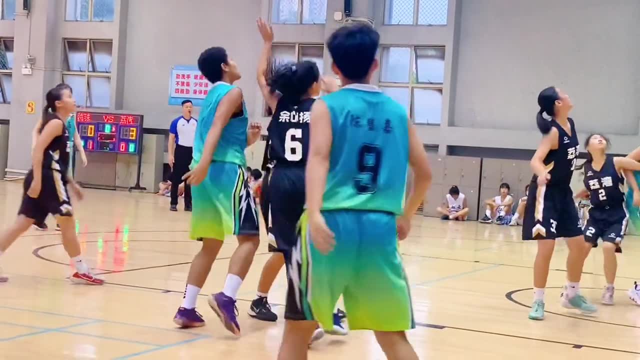 水平如何？广州市第六届女中学生初中篮球比赛决赛