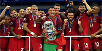葡萄牙历年欧洲杯记录5次进入半决赛 2016年底夺冠