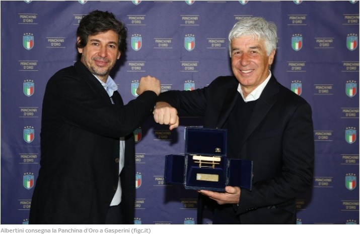 官方:加斯佩里尼获得意甲最佳主教练 并连续两年获此殊荣
