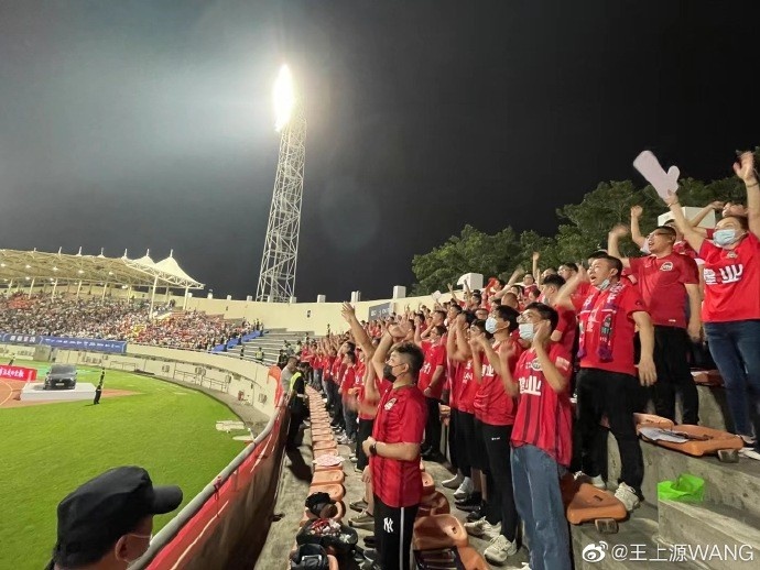 王上元感谢球迷:终于听到球场上的呐喊声 希望给你带来下一场比赛的胜利