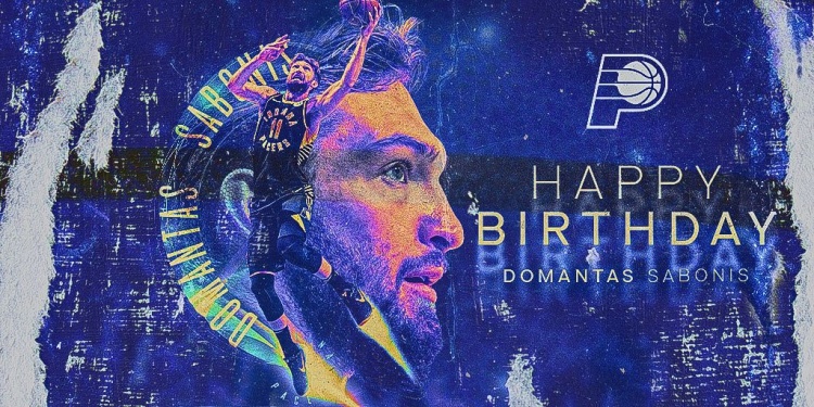 NBA官方祝小萨博尼斯25岁生日快乐