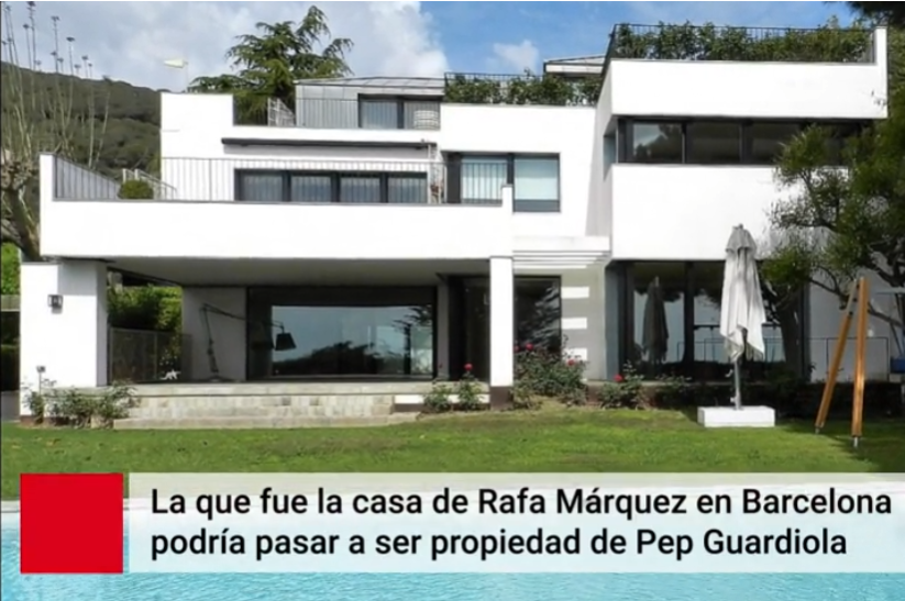 世界体育:花了1000万欧元 瓜迪奥拉和他的妻子在巴塞罗那买了一栋豪宅