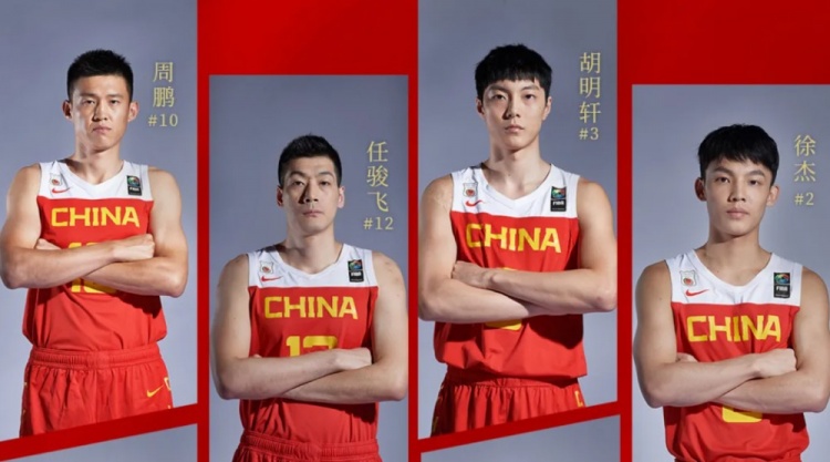 12支男子篮球队对阵中国台北的名单没有变化