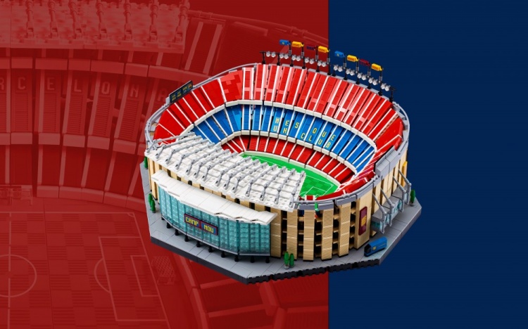 致敬辉煌，巴塞罗那足球俱乐部与乐高集团重磅推出乐高诺坎普球场