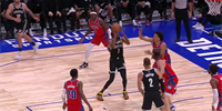 nba篮网96-90险胜活塞获4连胜 杜兰特29分哈登13分三双 康宁汉姆17分