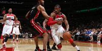 NBA常规赛热火vs奇才比赛分数介绍