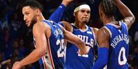 NBA常规赛76人vs掘金比赛分数介绍