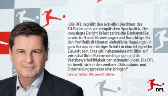 德甲联盟主席：欢迎欧洲议会反对欧超的决议，未来德甲将参与讨论