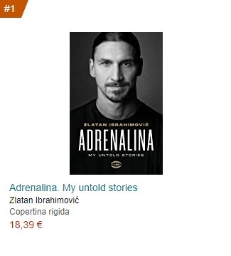 足坛文豪？伊布新书《Adrenalina》预售登顶亚马逊足球书籍畅销榜
