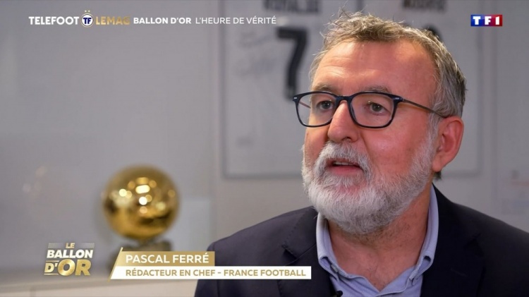 法国足球主编：获金球奖球员已接受采访，他像往届获胜者一样高兴