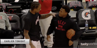 NBA常规赛热火107-104险胜公牛 德罗赞28分巴特勒18分