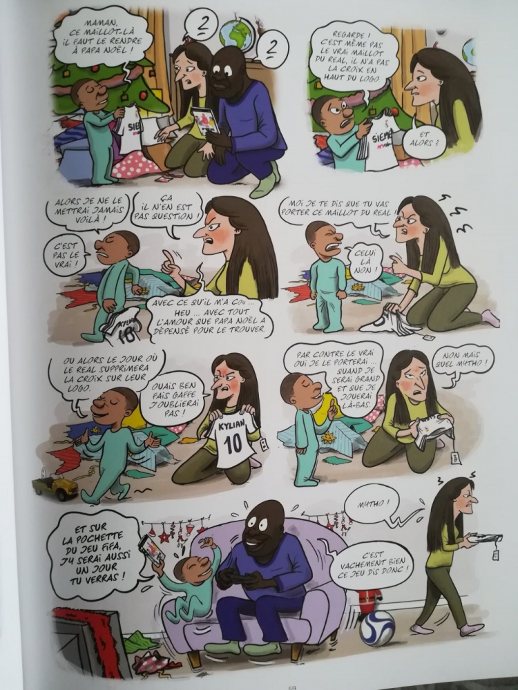 儿皇梦！姆巴佩出版漫画书中直言：长大要为皇马踢球
