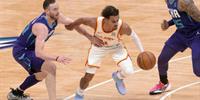 NBA常规赛黄蜂对战老鹰比赛分数介绍