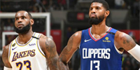 NBA湖人将对阵快船 詹姆斯乔治或将同时复出出战