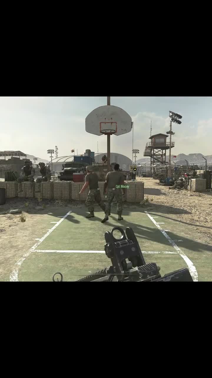 这是哪个射击游戏？做的篮球竟然比2K还丝滑