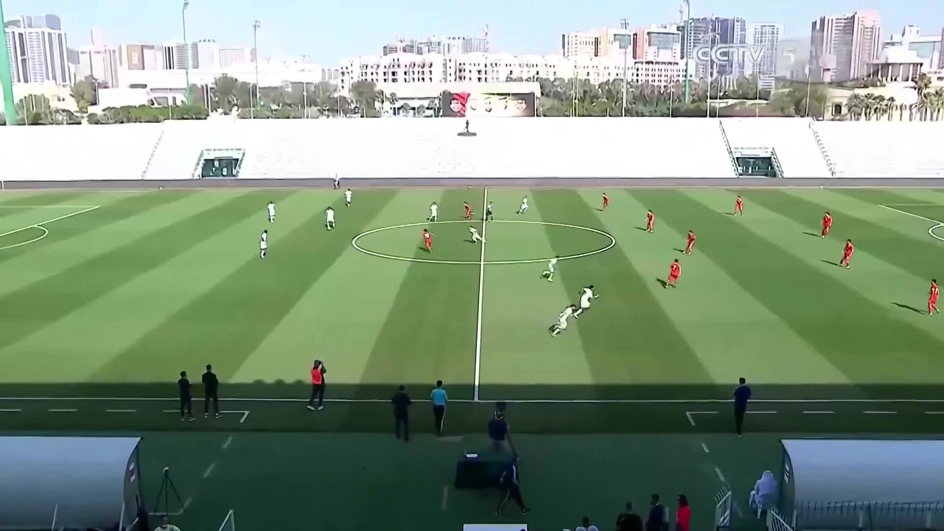 [集锦]迪拜杯-补时2分钟连丢两球 U23国足0-3阿联酋U23列第4