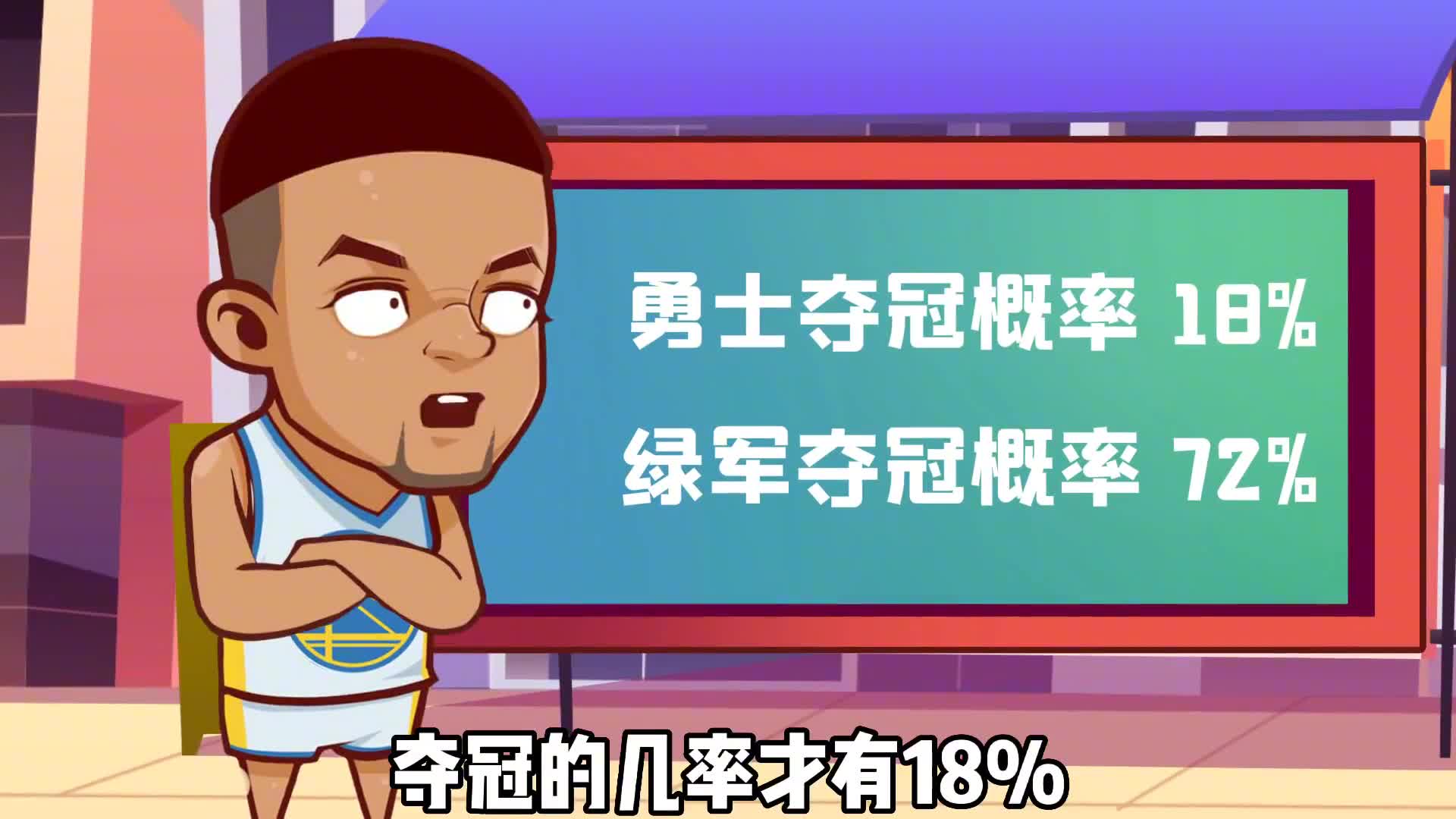 18%的概率！勇士夺冠概率依然被看低 阿杜是库有引力受益者？