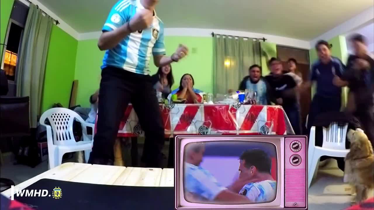 阿根廷美洲杯夺冠 各地球迷的真实反映
