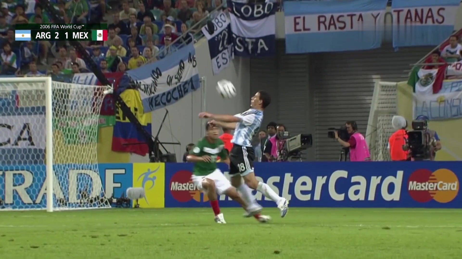 阿根廷英雄！06年世界杯马克西天外飞仙绝杀