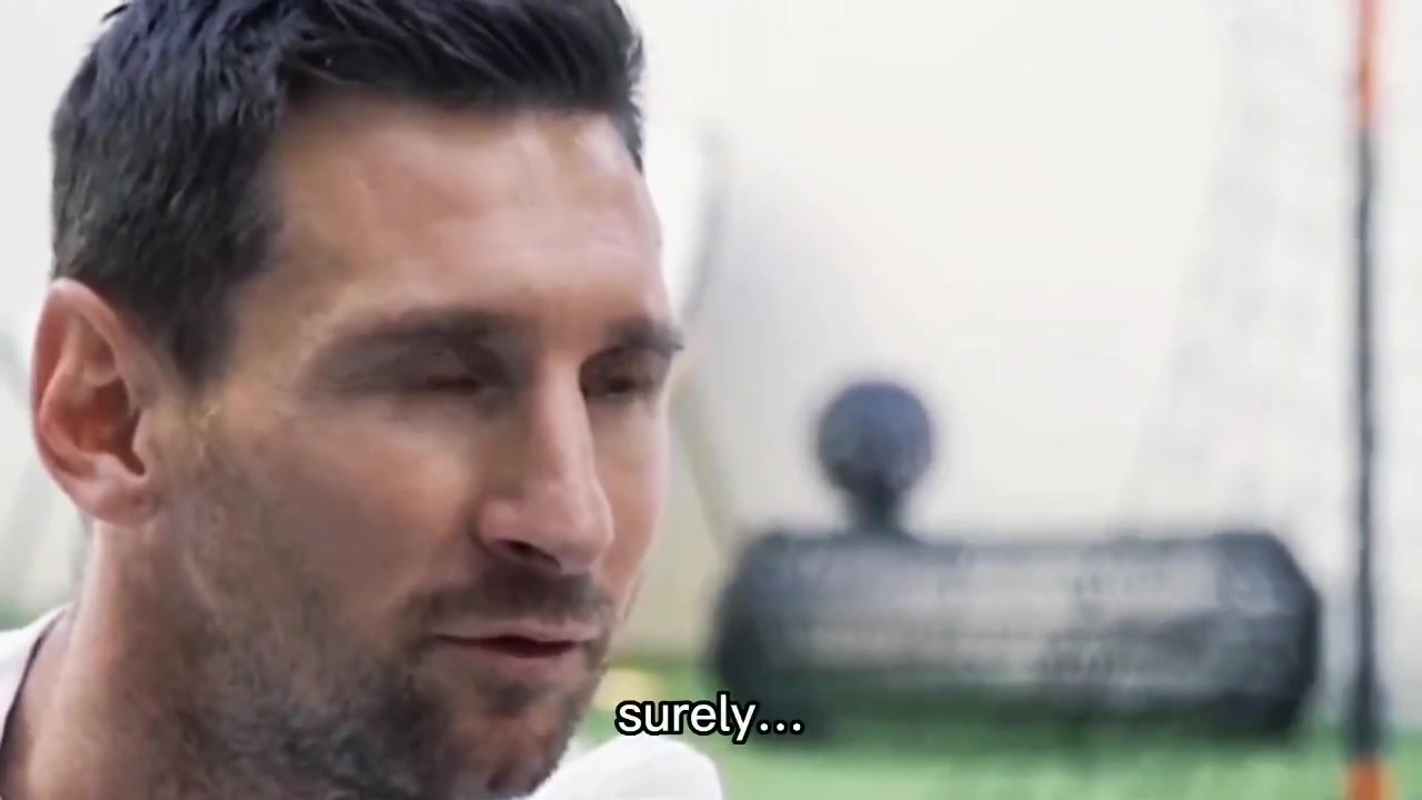 梅西接受采访视频：这将是我最后一届世界杯