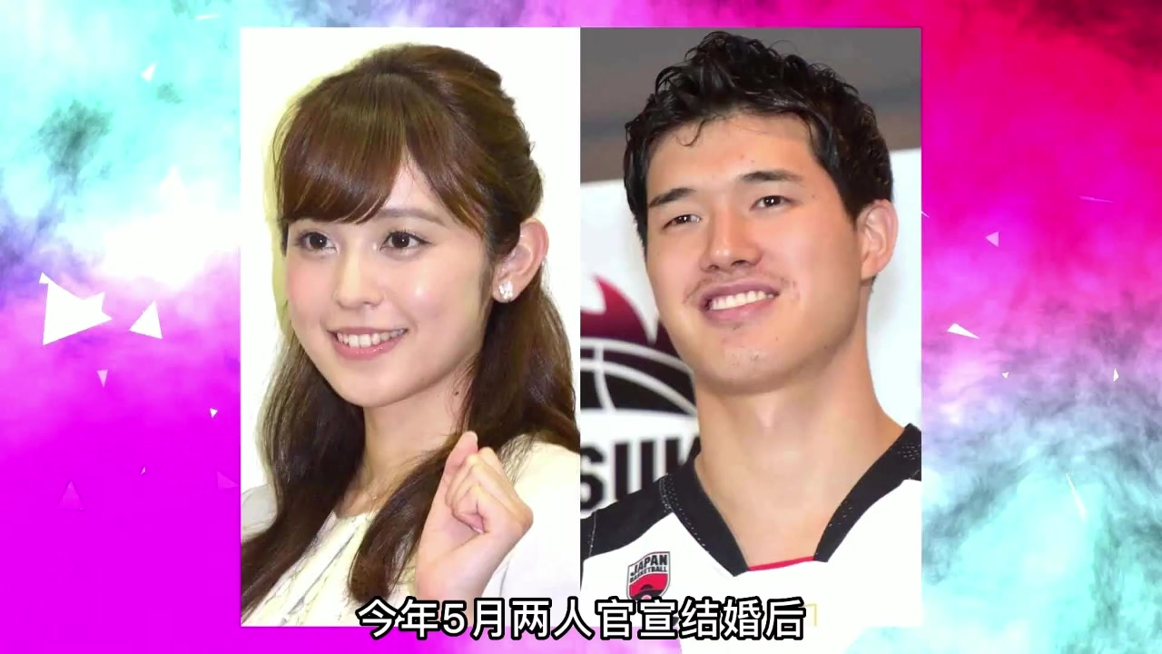 人生赢家！渡边在NBA越打越好 美女老婆还能在身边陪伴