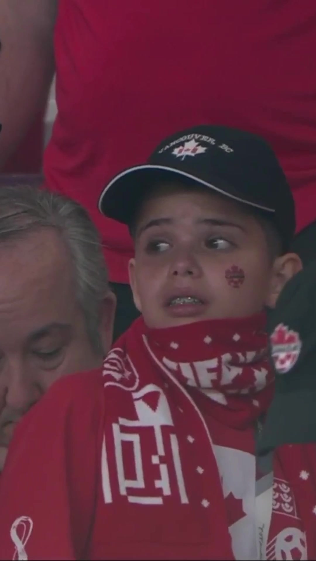 世界杯第二支出局球队！加拿大小球迷在看台哭了