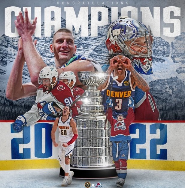 时隔21年夺冠！掘金官推祝同城雪崩队夺得NHL斯坦利杯总冠军