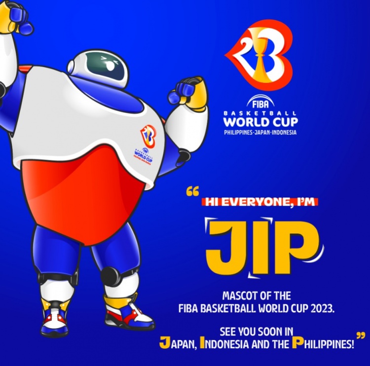 怎么样？2023年FIBA篮球世界杯吉祥物JIP正式亮相