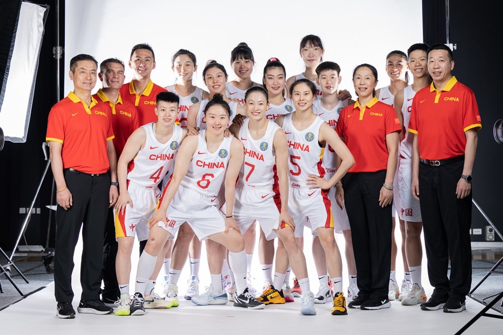 FIBA官方公布女篮世界杯中国队的12