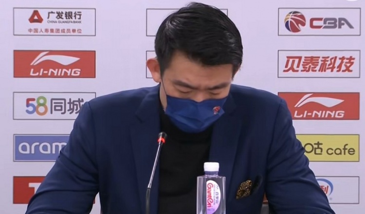 王博：从开局就一直被对手牵着鼻子走 篮板和快攻得分是输球因素