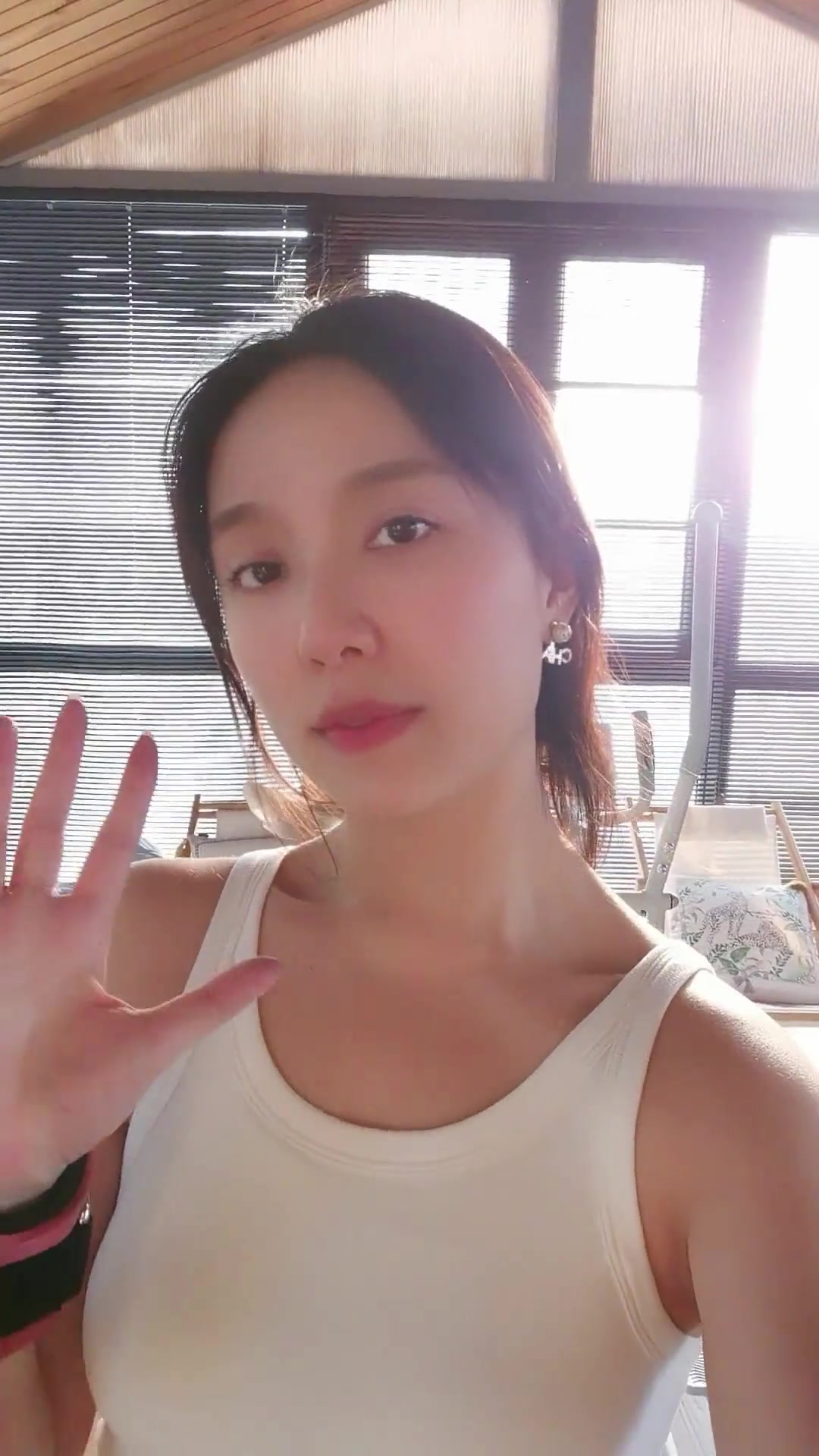 CBA球队最美老板娘晒健身视频啦