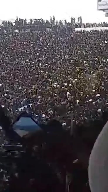 纯粹！狂热的摩洛哥球迷人山人海