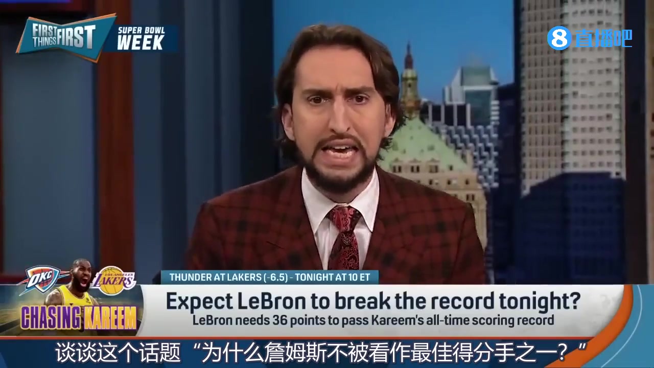 仅次于乔丹！名嘴：詹姆斯是NBA历史第二好的得分手