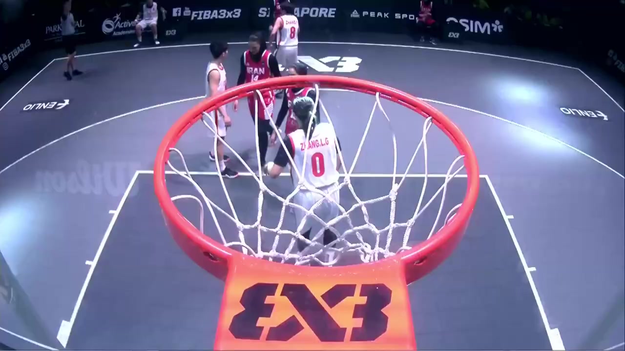 FIBA三人篮球亚洲杯小组赛 中国女篮 21 - 12 伊朗 全场集锦