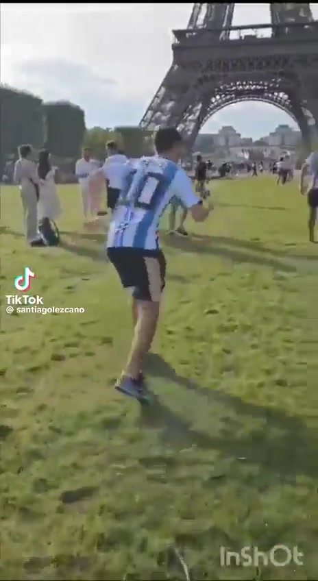阿根廷球迷攻破法国后花园