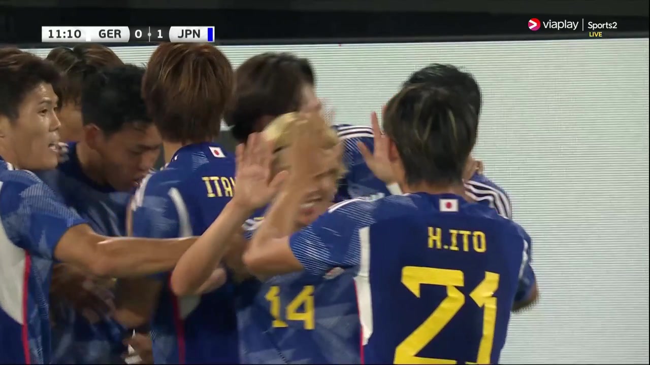 德国丢球0-1落后日本！菅原由势横传伊东纯也跟上破门！