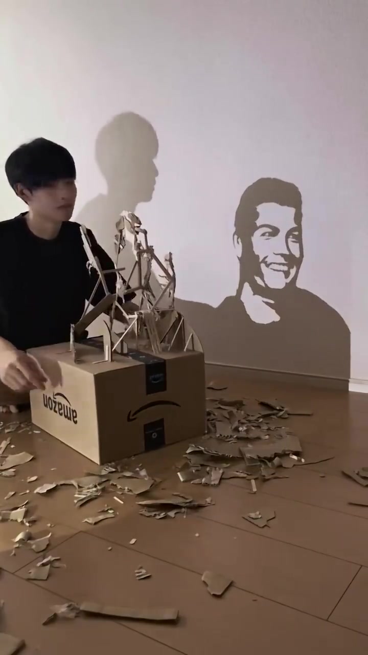 C罗的手工技术大佬球迷