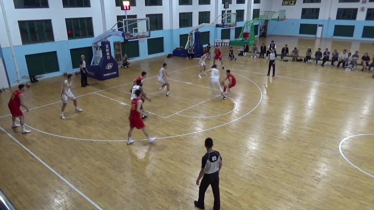 中国男篮vs广厦热身赛集锦 包含了两队的全部运动战进球