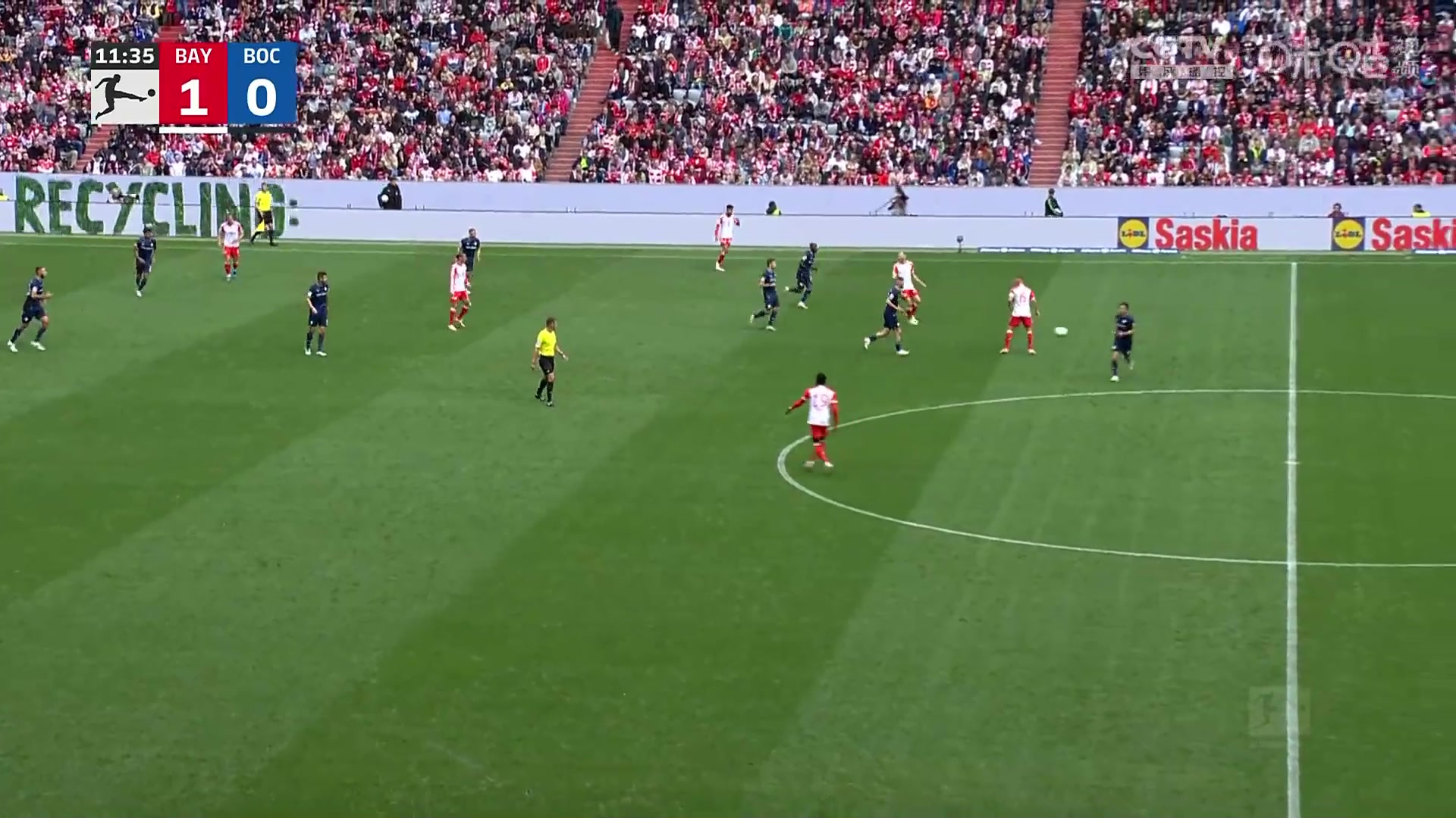 状态火热！凯恩又进球了，拜仁2-0领先波鸿