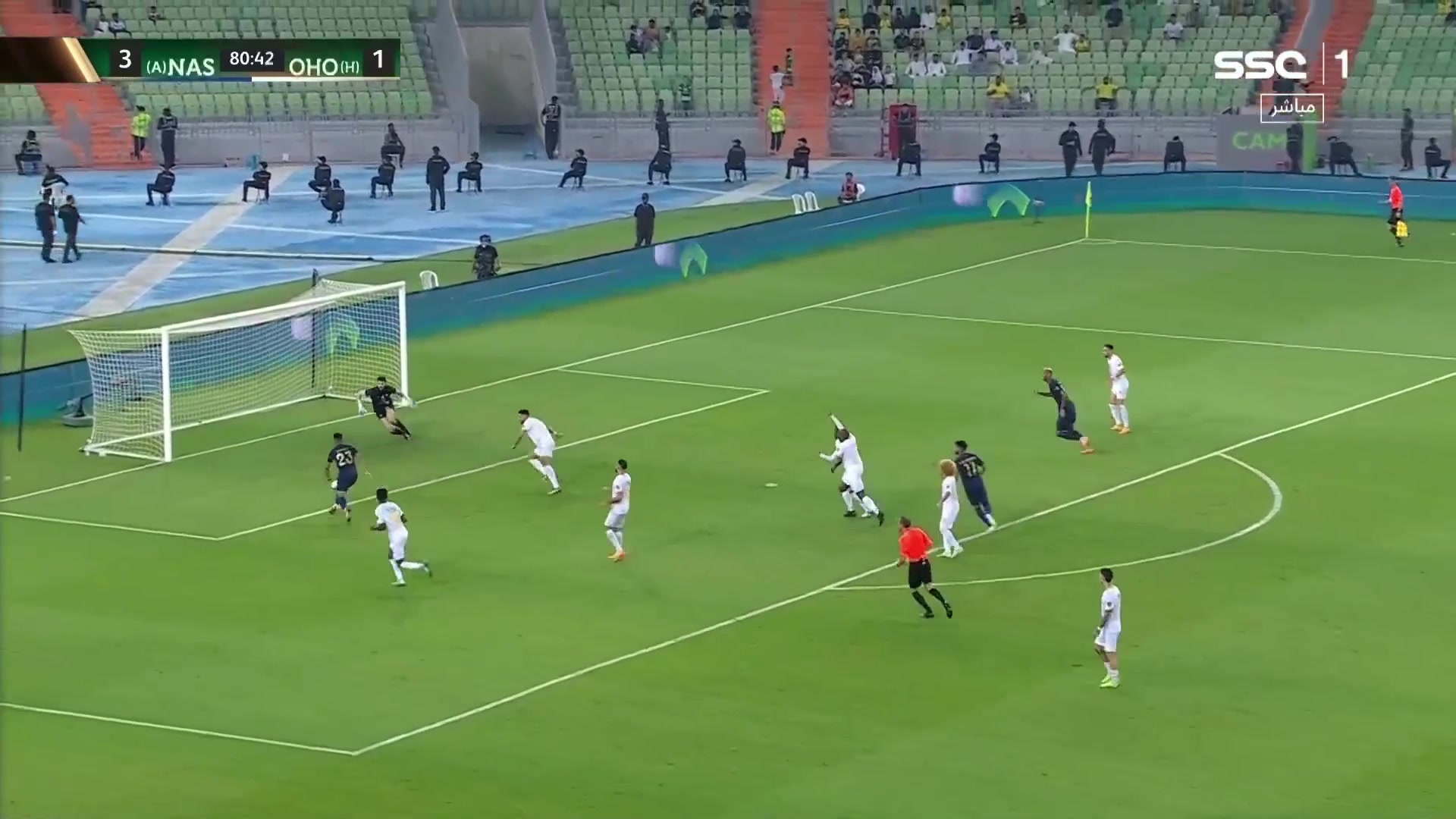 利雅得胜利4-1领先！叶海亚门前补射破门