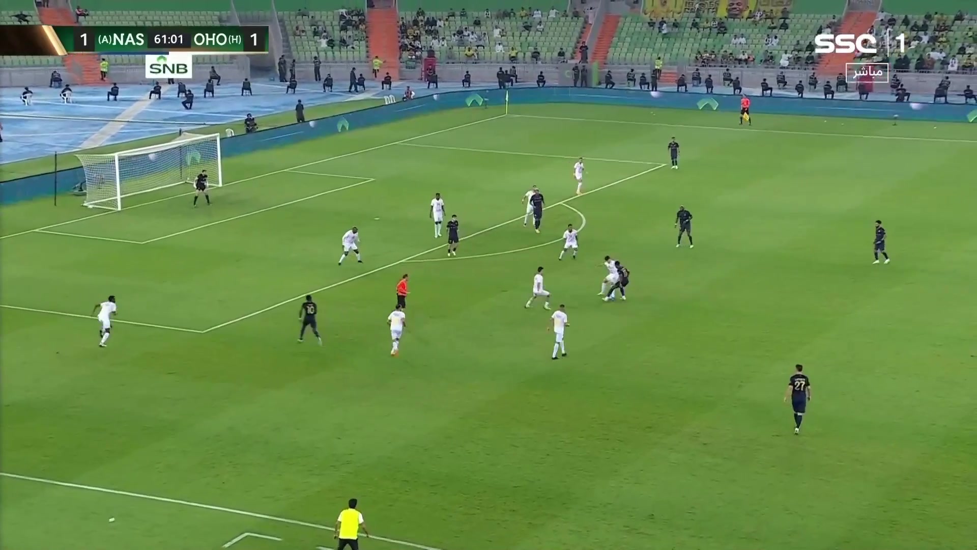 利雅得胜利2-1领先！福法纳禁区外远射破门