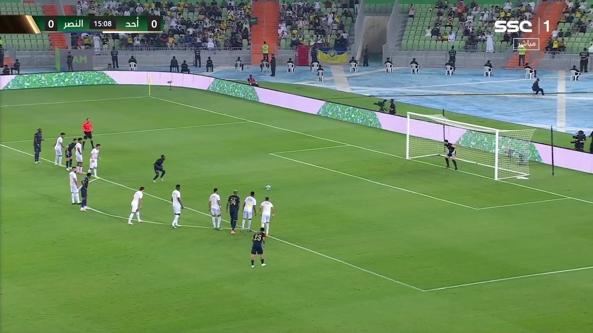 利雅得胜利1-0领先！马内点射破门