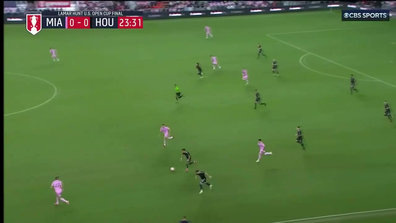 【集锦】美公开杯-梅西缺阵 迈阿密1-2休斯顿失冠军