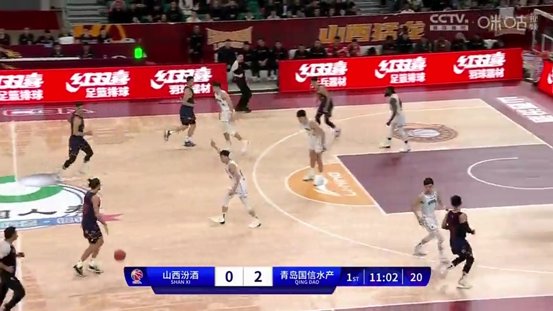 刚开局就这么离谱！葛昭宝点飞杨瀚森后 杀进内线竟空篮不进