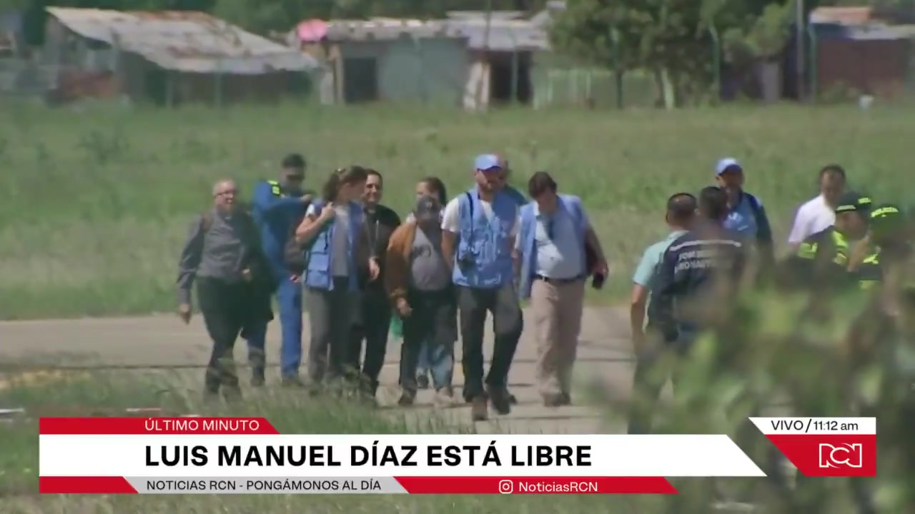 哥伦比亚媒体报道！路易斯-迪亚斯父亲已被释放