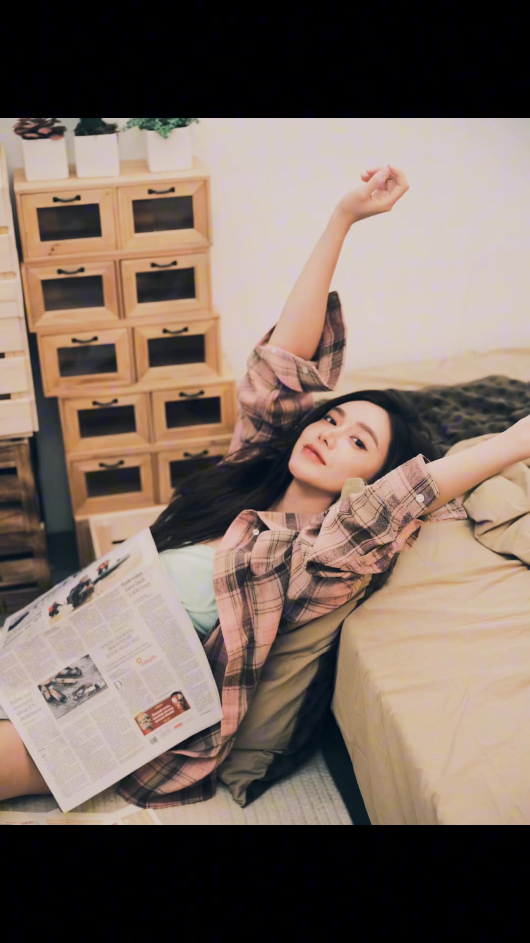 到底好看还是不好看哈！美娜晒照：真好 怎么穿都不擦边~