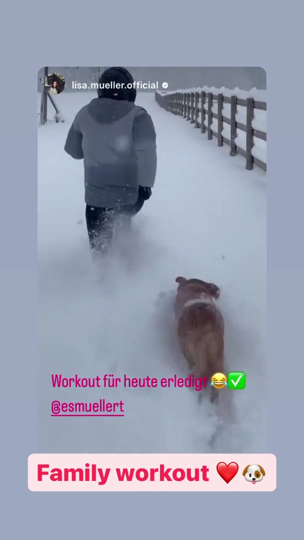 慕尼黑44厘米的积雪，也无法阻止二娃和他的狗子