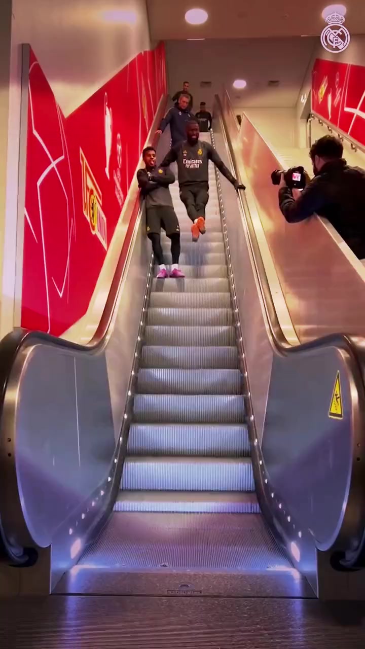 霸气，是一种感觉！皇马众将备战欧冠